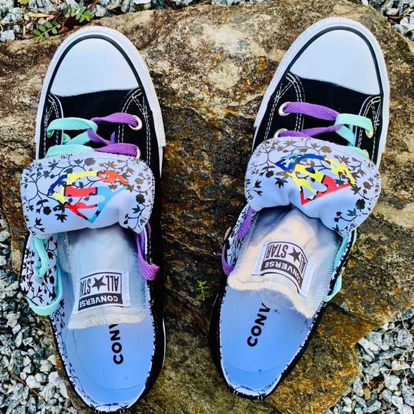 Autism Converse All Star Superwoman Ladies Shoe - Picture 6 of 6